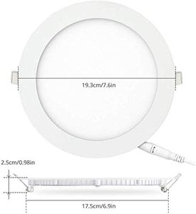 3W 6W 9W 12W 15W 18W 24W IP44 Aluminum Frameless LED <b>Panel</b> <b>Light</b> LED Ceiling <b>Panel</b> <b>Light</b> - Product Image 3
