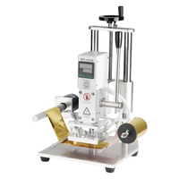Máquina de Impressão por Transferência Térmica 2025 Manual e Automática para Papelão/Brotos de Bambu Couro Impressão de Logo Personalizado