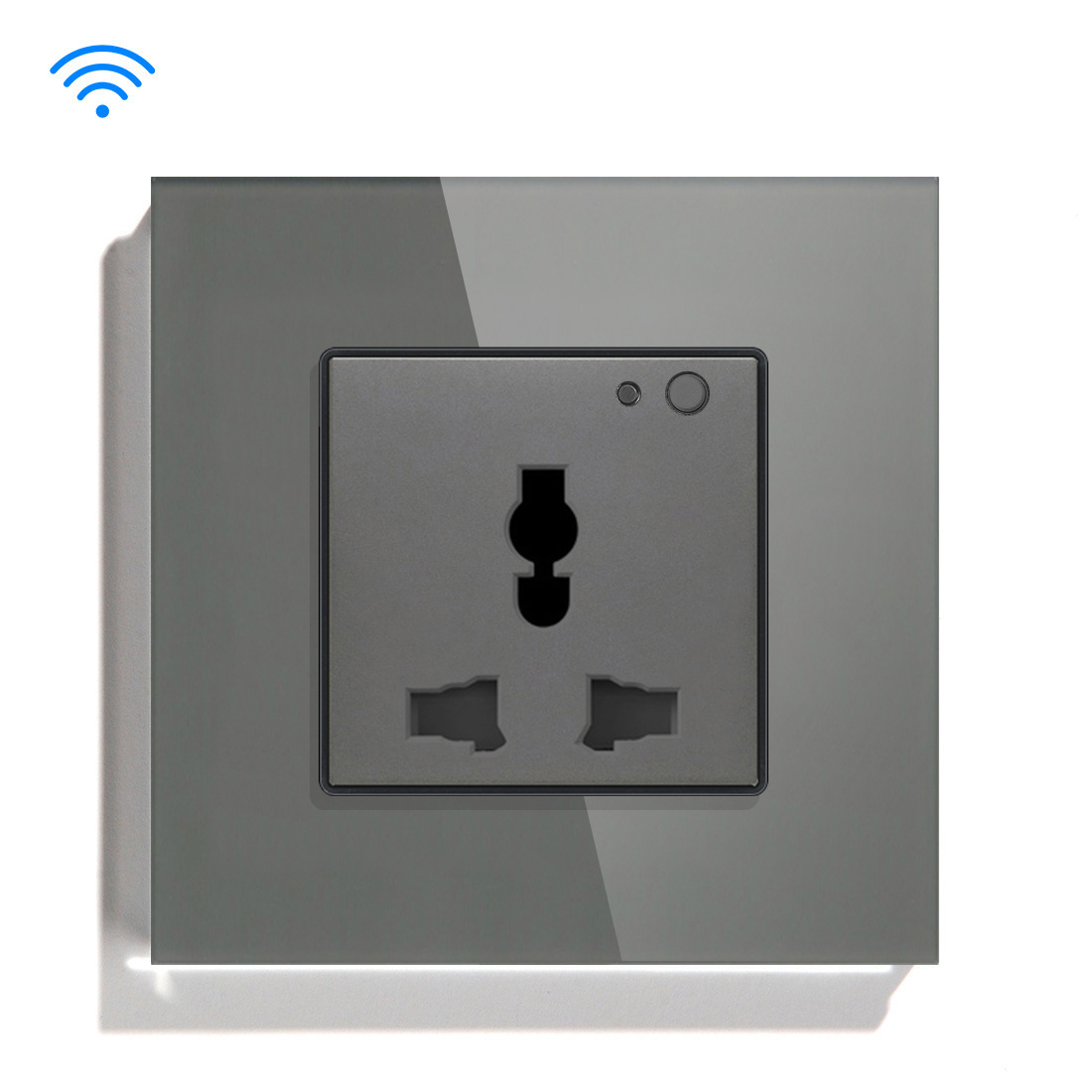 Enchufe inteligente WiFi Tuya, estilo Reino Unido.