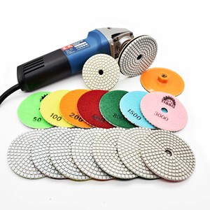 direct d'usine Offre Spéciale de 4 pouces tampon de polissage de diamant humide et sec en 7 étapes pour <span class=keywords><strong>le</strong></span> <span class=keywords><strong>gra</strong></span> - Product Image 4