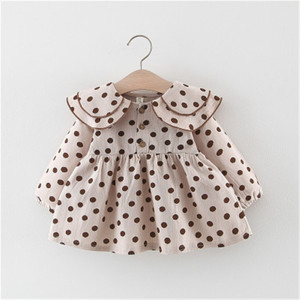 Good Baby Child Products Handmade Infant Kids Girls Polka Dot Dresses Baby From Manufacturer in India - Product Image 3