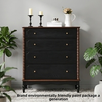 Meuble à chaussures moderne en bois massif pour salon avec 4 tiroirs et 5+ compartiments, rangement mural pour la maison, mobilier domestique