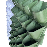 Jardinière murale verticale réelle pour la maison, jardin hydroponique d'intérieur, mur végétal auto-arrosant