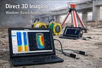 Probador ultrasónico de integridad de pilotes, sistema de registro sónico de 4 canales con perforación cruzada, imágenes 3D, sistema operativo Windows, gestión de datos en la nube