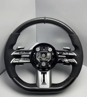 Volant de style ancien GZYLC pour Benz C200 C63 C300 808 W204 W205 SLK GLK GLC GLE A45, amélioré avec un volant en fibre de carbone