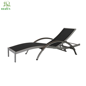 Lit de jour moderne de luxe en aluminium <span class=keywords><strong>pour</strong></span> jardin <span class=keywords><strong>chaise</strong></span> de <span class=keywords><strong>piscine</strong></span> <span class=keywords><strong>chaise</strong></span> de plage extérieure <span class=keywords><strong>pour</strong></span> la plage - Product Image 3