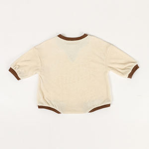 Ropa de Bebé Personalizada Directo de Fábrica con Botones a Presión, Mamelucos de Algodón para Bebés, Ropa Infantil para Uso Diario - Product Image 2