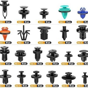 Car Retainer Clips Kit 635Pcs Nylon Bumper Clips With 45Pcs <b>Tools</b> For Auto Body Repair - Product Image 5