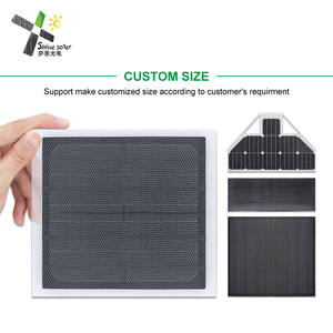 Индивидуальные солнечные панели ETFE из монокристаллического кремния 1 Вт 6 В, малые солнечные панели 2 Вт, 3 Вт, 5 Вт с клеевым слоем 3M VHB - Product Image 3