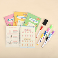 Carnet de Pratique Magique Réutilisable pour l'Écriture Manuscrite et la Calligraphie, avec Couverture en Papier, pour Enfants, Certifié CE, Vente en Gros Direct Usine