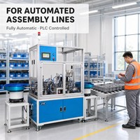 Mesin Pemasang Sudut Otomatis ZH untuk Lini Perakitan Pisau Utilitas, Dikendalikan PLC, 1800-2000PCS/jam, AC220V/50HZ