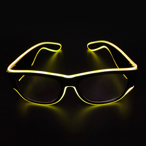 Lunettes LED rechargeables par USB, multicolores, à lentilles fumées clignotantes, pour fêtes, remises de diplômes, Saint-Valentin, Ramadan, Thanksgiving, cadeaux - Product Image 3