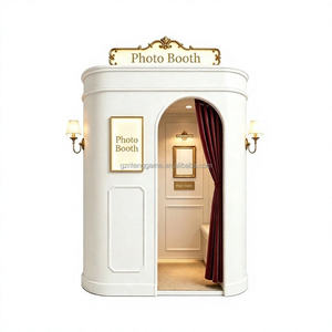 <span class=keywords><strong>Photomaton</strong></span> de Luxe Vintage 2026 – Kiosque Rétro Portable pour Mariages, Impression Instantanée, Appareil Photo Reflex Numérique, Cabine Selfie pour <span class=keywords><strong>Location</strong></span> Événementielle et Fêtes - Product Image 1