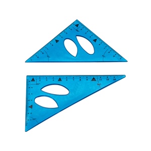 EMDA Juego <span class=keywords><strong>de</strong></span> 4 Reglas Escolares <span class=keywords><strong>de</strong></span> Plástico Flexible <span class=keywords><strong>de</strong></span> Colores, Reglas Transparentes Azules <span class=keywords><strong>de</strong></span> 30 cm para Dibujo, Juego <span class=keywords><strong>de</strong></span> Reglas Promocionales - Product Image 6