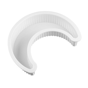 Moon Cake Mold Crescent Shape 10 Cavity Silicone Cake Mold For Baking Desserts - Product Image 5