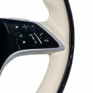 Volante de Cuero para <span class=keywords><strong>Mercedes</strong></span> Benz <span class=keywords><strong>Maybach</strong></span> W222 W223 S450 <span class=keywords><strong>G500</strong></span> G63 W167 GLS450 Nuevo Estilo - Product Image 6