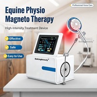 Appareil de thérapie PEMF vétérinaire pour animaux, thérapie magnétique équine et machine laser pour la récupération