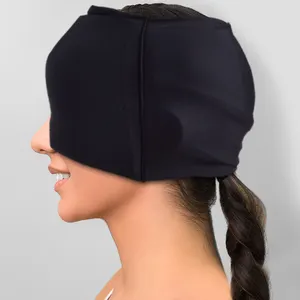 Đau đầu cap Migraine Ice Pack mặt nạ mát Gel Migraine cứu trợ cap nóng và lạnh Băng đầu bọc chấp nhận Logo