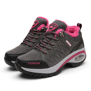Chaussures de sport décontractées à semelle épaisse populaires en gros, chaussures de marche respirantes pour femmes, chaussures de sport durables à coussinets, chaussures de <span class=keywords><strong>tennis</strong></span> à plateforme - Product Image 2