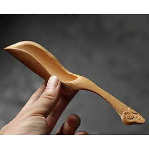 Bamboo Carved Ruyi <b>Tea</b> <b>Set</b> Six Gentlemen <b>Tea</b> Scoop <b>Tea</b> Shovel <b>Tea</b> Needle <b>Tea</b> Clips Four Piece Accessories For <b>Tea</b> Ceremony - Product Image 3