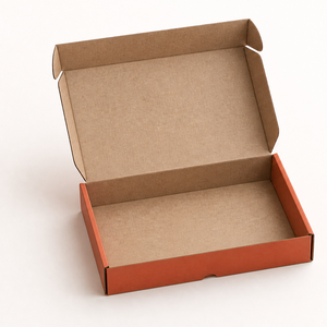 Boîtes d'expédition personnalisées en papier kraft auto-scellantes pour cosmétiques et soins de la peau, emballage pour abonnement, avec couvercle rabattable et intérieur uni - Product Image 2