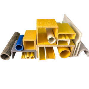 Plaques structurelles en fibre de verre FRP, poutre extrudée, flange, anti-feu, couleur personnalisée, découpe, utilisation industrielle, moulage par pultrusion - Product Image 2