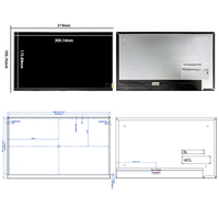 Layar LCD AUO 14.0" 1920*1080 FHD G140HAN01.1 Panel Kontrol Otomasi Industri Modul LCD 14 Inci