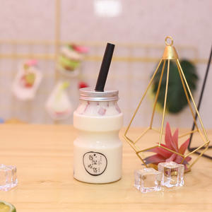 350ml 500ml 700ml <b>Empty</b> PET Clear Beverage Boba Milk Tea <b>Bottle</b> Tea Juice Juice Container with Aluminum Cap - Product Image 4