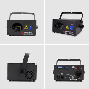 Lớn gáo km002rgb DMX512 ánh sáng laser 180mW RGB Laser động cơ đầy màu sắc Máy quét DJ ánh sáng sân khấu hiển thị - Product Image 4