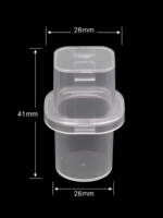 Boîte de stockage de vaccins en PET recyclable, stérile, antichoc, certifiée ISO, de 3 ml, monobloc, jetable et personnalisable pour la chaîne du froid - Vente en gros