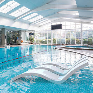 Outdoor Fiberglas Sonnen liege <span class=keywords><strong>Pool</strong></span> Stuhl im <span class=keywords><strong>Pool</strong></span> Wasser Lounge Bett Garten Chaiselongue Liege - Product Image 4