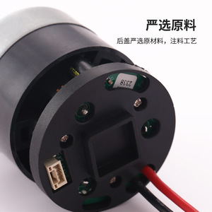 Motor de imán permanente sin escobillas en miniatura de 45 mm, montaje con brida de 42 mm, 6000 RPM, CC totalmente encapsulado para aspiradora y electrodomésticos - Product Image 4