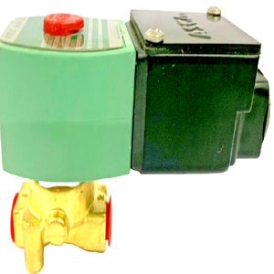 Plc <span class=keywords><strong>Jkf</strong></span> 8262h022 22 NC Solénoïde en laiton 14 pouces pour usage général 12060 AC pour produit sous garantie, avantage stock - Product Image 1