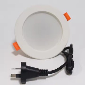 Lámpara de Techo <span class=keywords><strong>LED</strong></span> Tricolor Shingel, Aluminio Antideslumbrante, Ultrafina, para Interiores Comerciales, Hoteles y Oficinas, Diseño Redondo Empotrado - Product Image 1