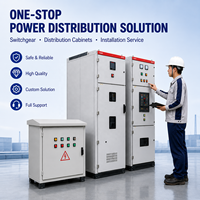 Tableau de commande électrique PLC avec panneau de commande HMI, tableau électrique intelligent, disjoncteur intelligent, appareillage de commutation LT