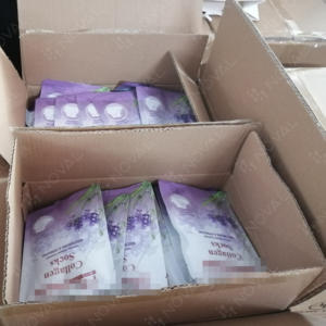 Venda por atacado de meias hidratante de colágeno para salão de beleza com máscara relaxante para pés e pés de marca própria - Product Image 6