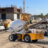 Camión Mezclador de Concreto Autocargable con Control Hidráulico y Alimentación por Tolva para Mezcla Uniforme en Proyectos Municipales y Menores