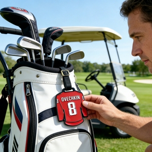 Etiqueta de <span class=keywords><strong>Bolsa</strong></span> de <span class=keywords><strong>Golf</strong></span> Creativa 2025 de Alta Calidad con Materiales Personalizados y Varios Diseños, Nueva Llegada - Product Image 1