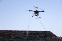 Drone de nettoyage H60-4 Drone de nettoyage de vitres d'usine professionnel/Drone de nettoyage de revêtement de mur de toit à vendre