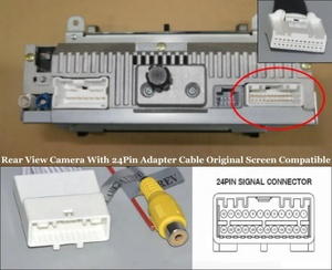 Caméra <span class=keywords><strong>de</strong></span> <span class=keywords><strong>recul</strong></span> GreenYi Plug & Play <span class=keywords><strong>pour</strong></span> <span class=keywords><strong>Renault</strong></span> <span class=keywords><strong>Captur</strong></span> 2013~2022, style OEM, compatible avec l'écran d'origine - Product Image 5