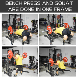 Phòng tập thể dục thiết bị nhà cử tạ nhiệm vụ nặng nề có thể điều chỉnh phòng tập thể dục băng ghế dự bị IPF Combo rack-cạnh Tranh - Product Image 5