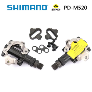 Pedales de Bicicleta <span class=keywords><strong>Shimano</strong></span> <span class=keywords><strong>PD</strong></span>-M520 <span class=keywords><strong>M540</strong></span> SPD, Cromo-Molibdeno y Aluminio, Compactos, para Bicicleta de Montaña, con Autobloqueo, con SM-SH51 o SH56 - Product Image 3