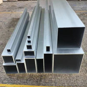 Tubo quadrato in alluminio anodizzato 6063, profilo quadrato in alluminio decorativo, vendita all'ingrosso e personalizzazione - Product Image 1