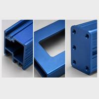 Caja de Aluminio Grande Personalizada OEM, 120-150x62-80mm, Anodizada, Tolerancia de ±0.1mm, CE/ISO9001, DFM Gratuito, Su Diseño, Nuestra Solución