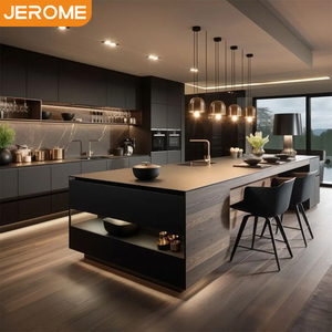 Muebles de Cocina Modernos de Jerome Supplier, Juego Completo de Muebles Inteligentes Listos para Armar, Gabinete de Almacenamiento con Fregadero y Accesorios - Product Image 3