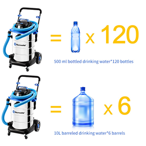 Ilife — aspirateur de voiture sèche et humide, machine commerciale de haute qualité avec fonction de soufflage, 180-260V 1500W 60l - Product Image 3