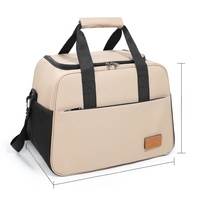 Sac isotherme de pique-nique et de camping grande capacité, tendance, portable, résistant à l'eau, boîte à lunch d'extérieur avec pack de glace pour la conservation des aliments