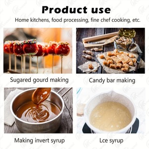 즉시 읽기 디지털 고기 및 사탕 오븐 온도계 BBQ 용 시럽 용 방수 냄비 클립 및 주방 LCD 디스플레이 - Product Image 4