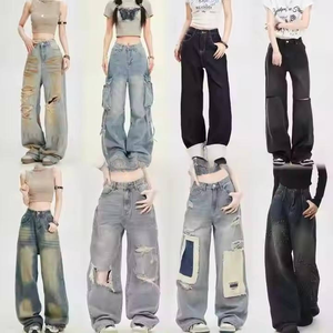 Prix bas, vente en gros : Stock de <span class=keywords><strong>jeans</strong></span> stretch moulants pour femmes, pantalons crayon ajustés - Product Image 4