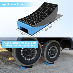 Niveleurs de roues <span class=keywords><strong>pour</strong></span> camping-car AMBITION RV, niveleurs de <span class=keywords><strong>remorque</strong></span> jusqu'à 35 000 lb avec patins antidérapants en caoutchouc et sac de transport - Product Image 2